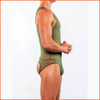 HARD CORE Sheer Backless Singlet