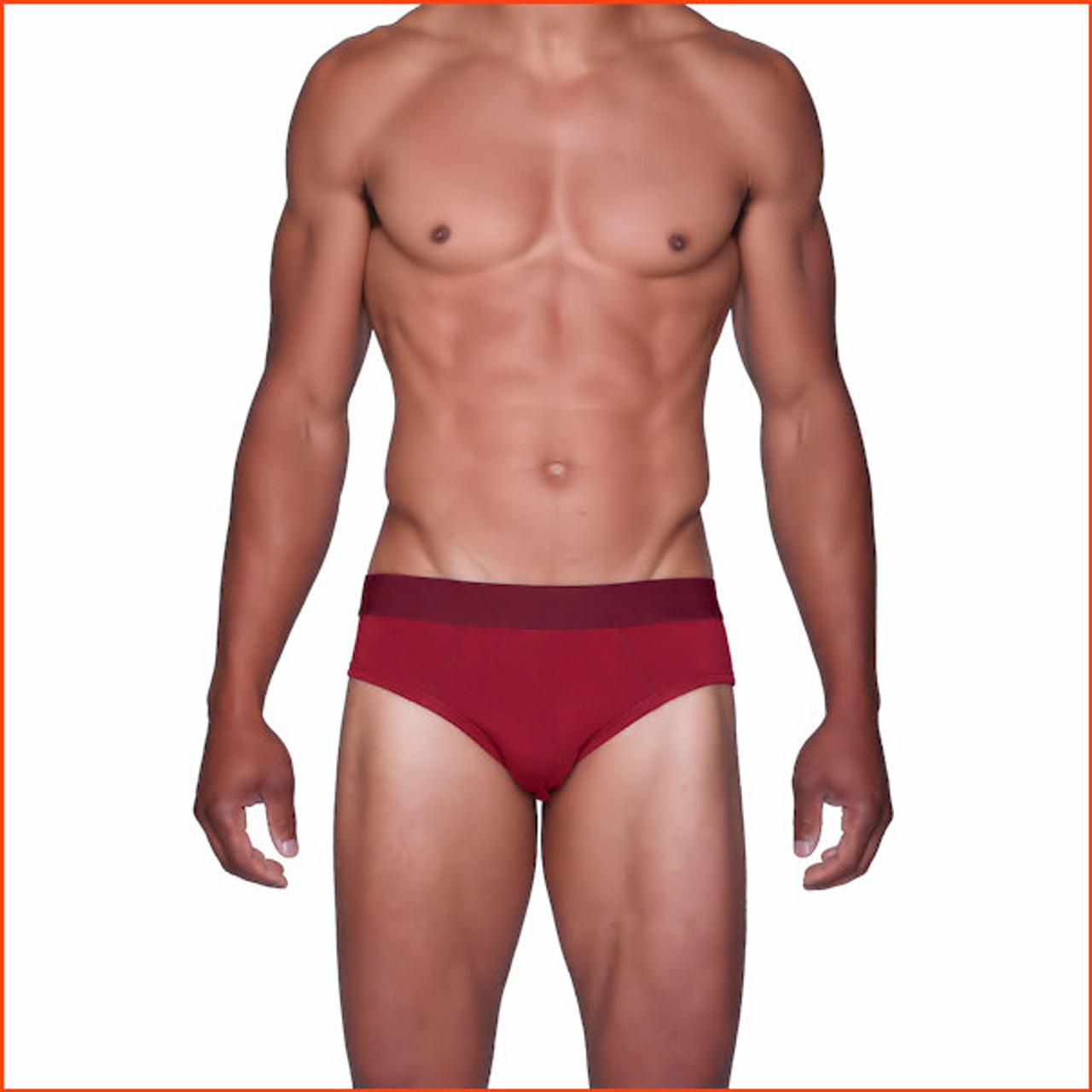 Hip Brief in Grape by Wood Underwear