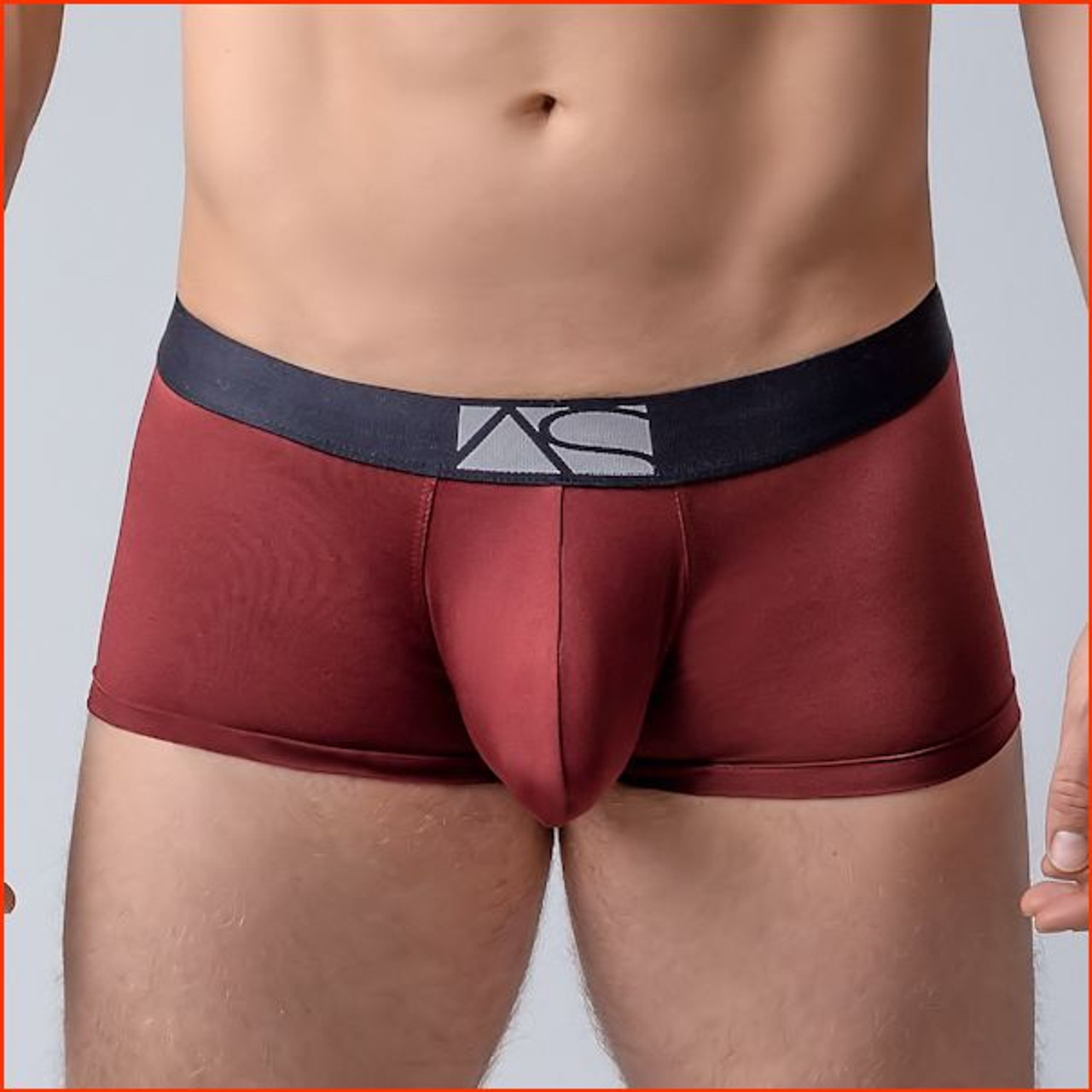 Adam Smith - Shaped Pouch Briefs - Burgundy