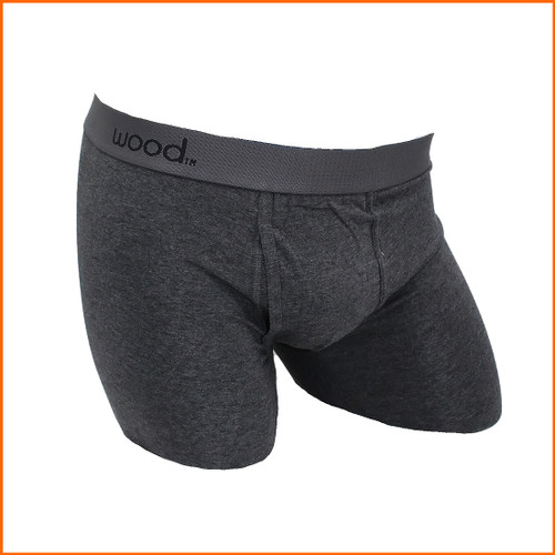 Wood Biker Briefs w/Fly Solid