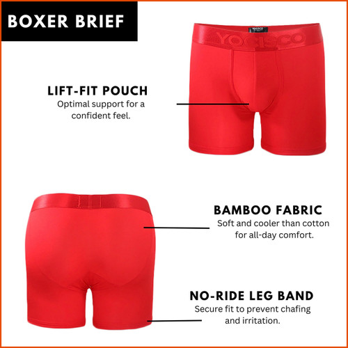 YOCISCO Essentials Boxer Brief