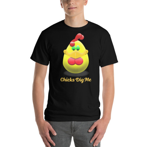 WTees Chicks Dig Me Short Sleeve T-Shirt