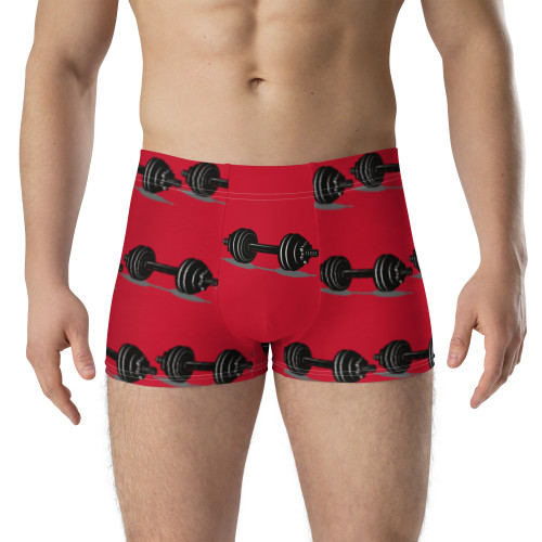 WTees GYM Trunk Boxer Briefs Red