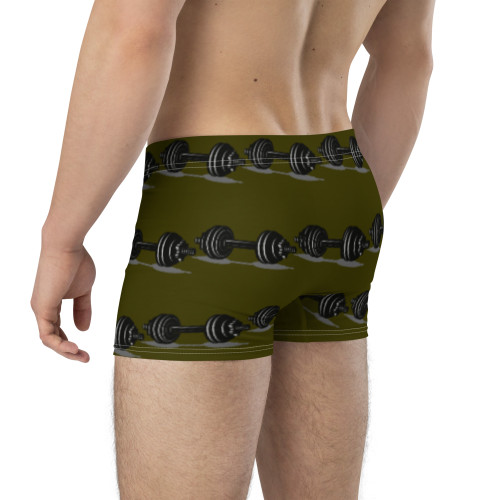 WTees GYM Trunk Boxer Briefs Olive