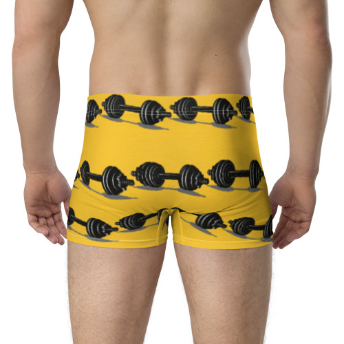 WTees GYM Trunk Boxer Briefs Yellow