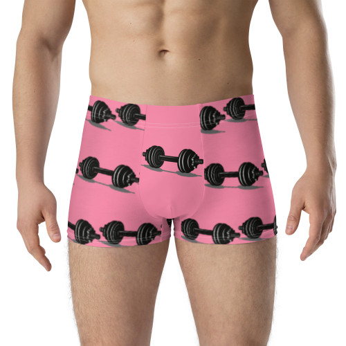 WTees GYM Trunk Boxer Briefs Pink