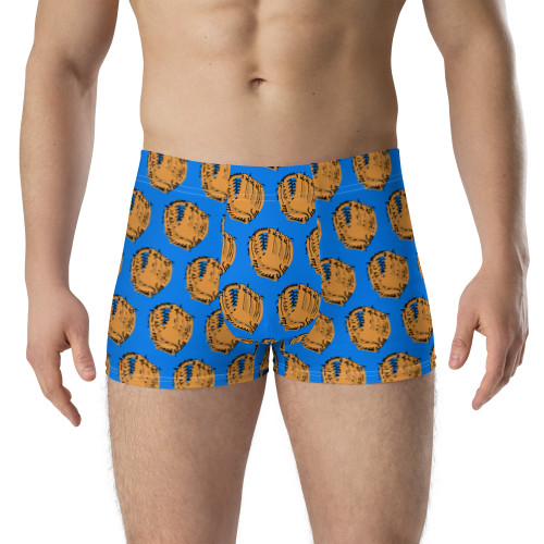 WTees Catcher Trunk Boxer Briefs Blue