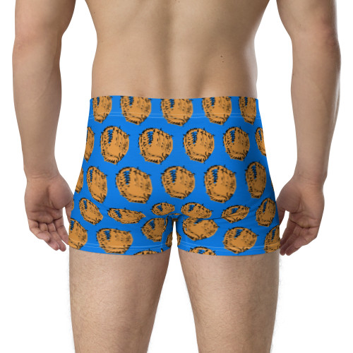 WTees Catcher Trunk Boxer Briefs Blue