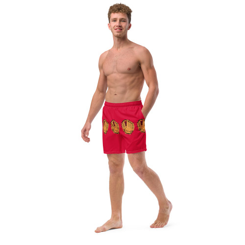 WTees Catcher Swim Trunk Red
