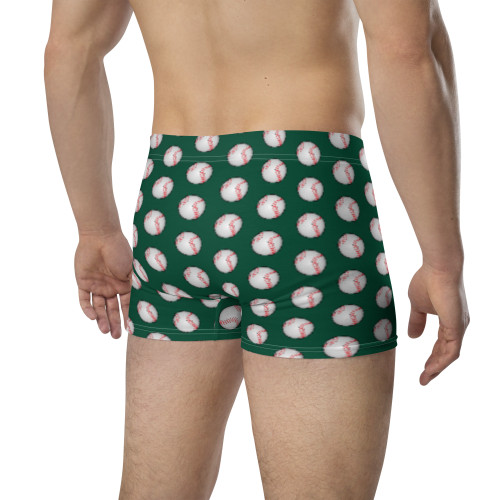 WTees Pitcher Trunk Boxer Briefs Green