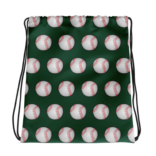 WTees Pitcher Drawstring Bag Green