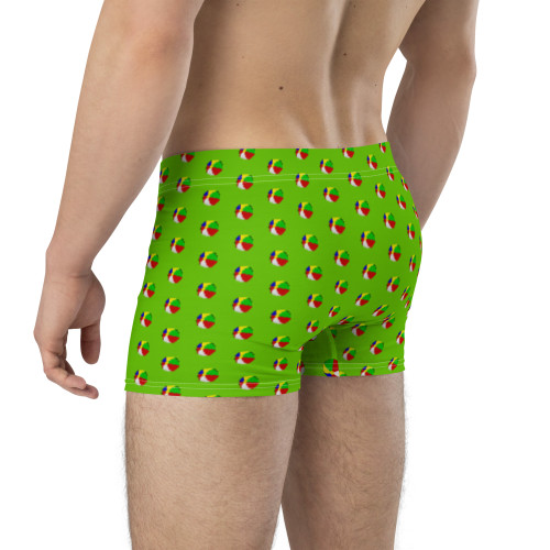 WTees Beach Balls! Boxer Briefs Green