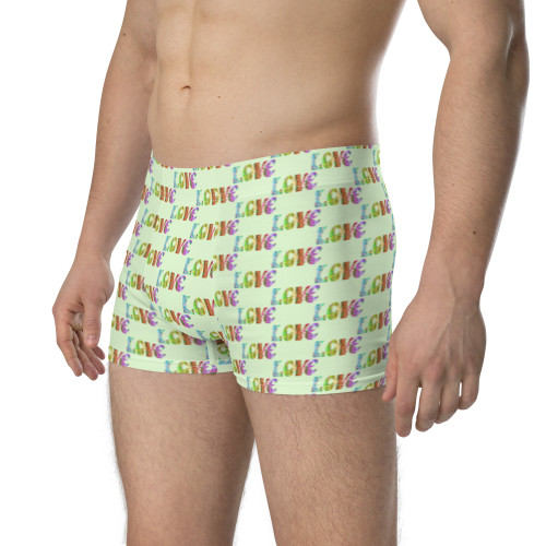 WTees Retro Love Love Love Trunk Boxer Briefs Panache