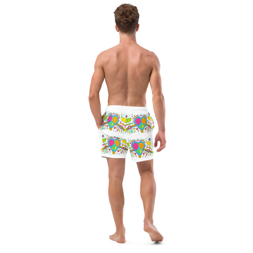 WTees Peace & Love Swim Trunks