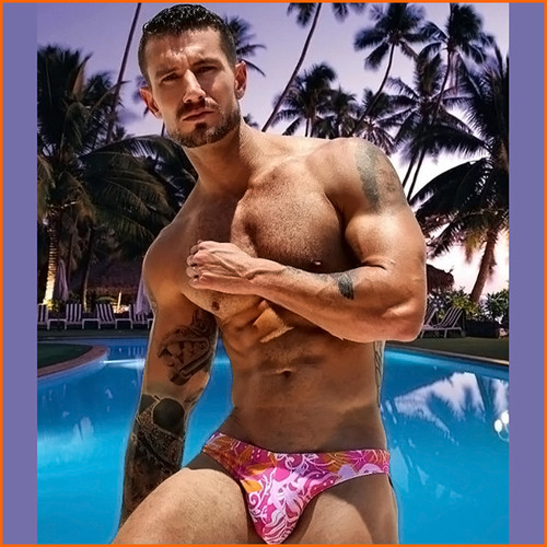 Jack Adams Second Skin Tropic Swimsuit
