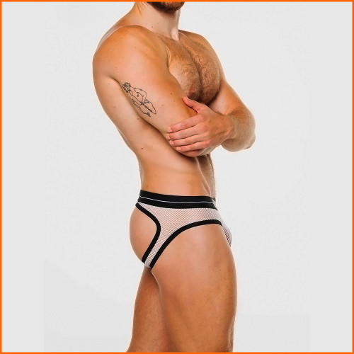 Men's See Through Mesh Underwear