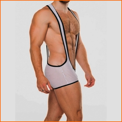 HARD CORE Peep Scoop Singlet