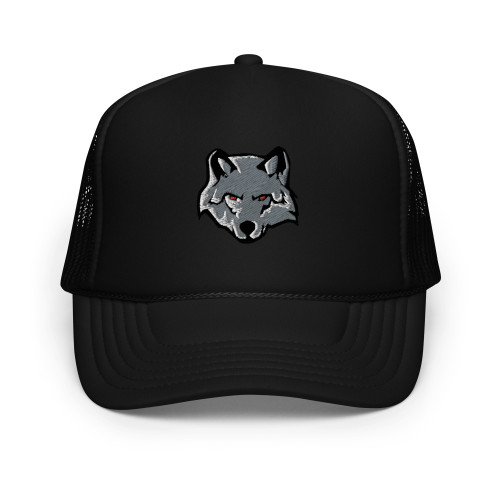 WTees Lions n Tigers n Bears, Oh My! Wolf Trucker Hat