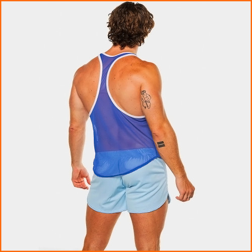 American Jock Physique Mesh Gym Tank Top