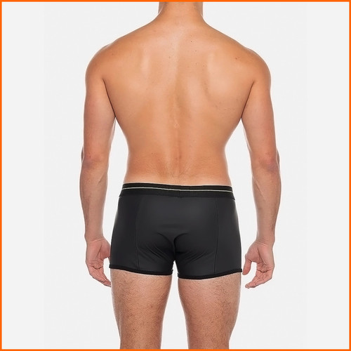 HARD CORE X Pleather Boxer Brief w/Cod Piece