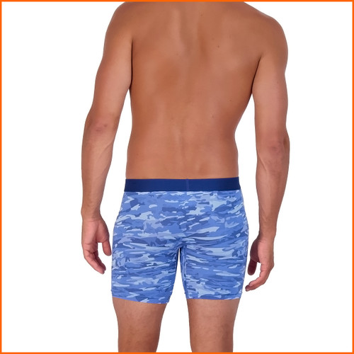 Wood Biker Brief w/Fly Blue Steel Rings