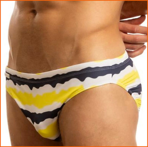 Jack Adams Swimwear Zanzibar Low Rise 1" Swim Brief 
