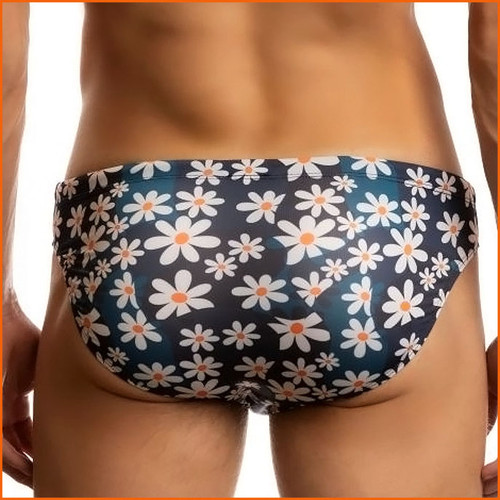 Jack Adams Swimwear Santa Cruz Low Rise 1" Swimsuit