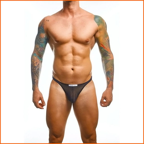 Justin + Simon Mesh Classic Thong