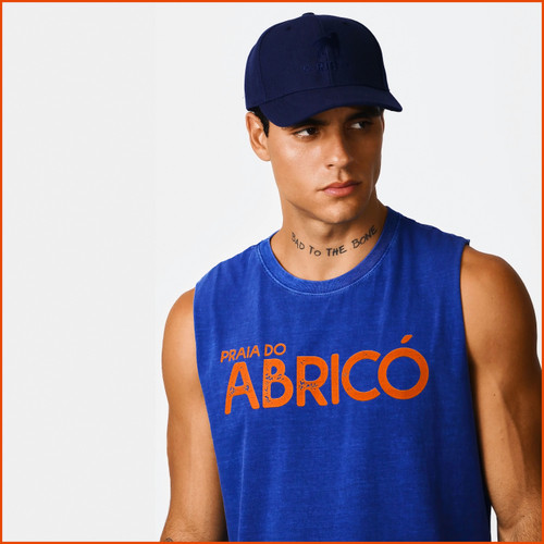 CA-RIO-CA Priaia Do Abrico Famous Nude Beach Sleveless T-Shirt