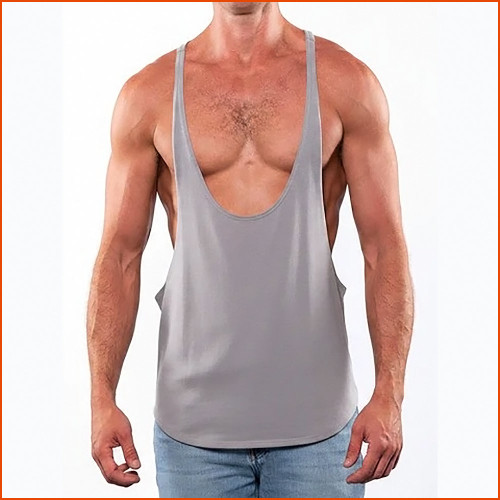 American Jock AJ Gym Bodybuilding String Tank
