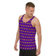 WTees Rainbow Flags Tank Top Purple