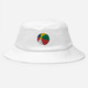 WTees Beach Ball Old School Bucket Hat