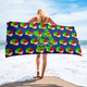 WTees Beach Balls Beach Towel Blue