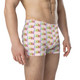 WTees Retro Love Love Love Trunk Boxer Briefs Rose