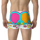 WTees Peace & Love Trunk Boxer Briefs Yellow
