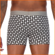 Wood Black White Dimension Boxer Brief