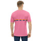 WTees Rainbow Flags T-Shirt Pink
