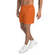 WTees Rainbow Flags Athletic Shorts Orange