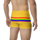 WTees Rainbow Stripe Trunk Boxer Briefs Yellow