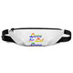 WTees Love & Let Love Fanny Pack White