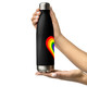 WTees Rainbow Heart Stainless Steel Water Bottle