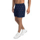 WTees Pink Flamingos Athletic Shorts Navy