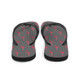 WTees Pink Flamingos Flip-Flops Grey