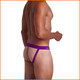 Wood Purple Interlock Jock