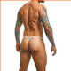 Justin + Simon Bulge Mesh Thong