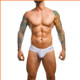 Justin + Simon Mesh Cheek Brief