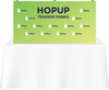5ft x 2.5ft Table Top Hopup™ Display (Graphic Package)