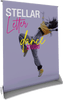 Stellar Letter Table Banner Stand