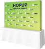 7.5ft x 5ft Table Top Hopup™ Display (Graphic Package)