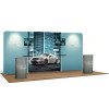 Wave Tube Modular 20' Booth Kit B1D1B1